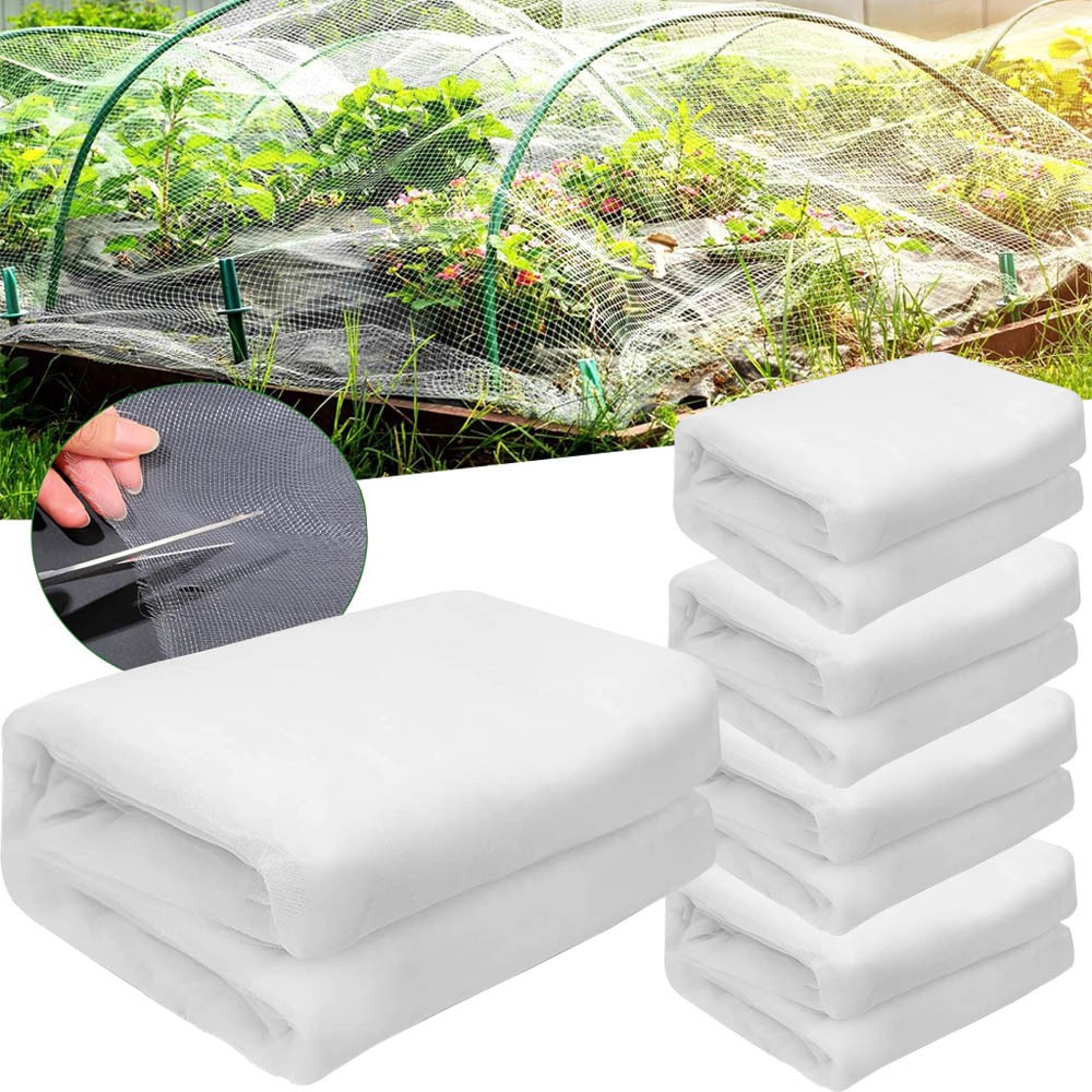 20- 200FT Mosquito Garden Bug Insect Netting Barrier Bird Net Plant Protect Mesh
