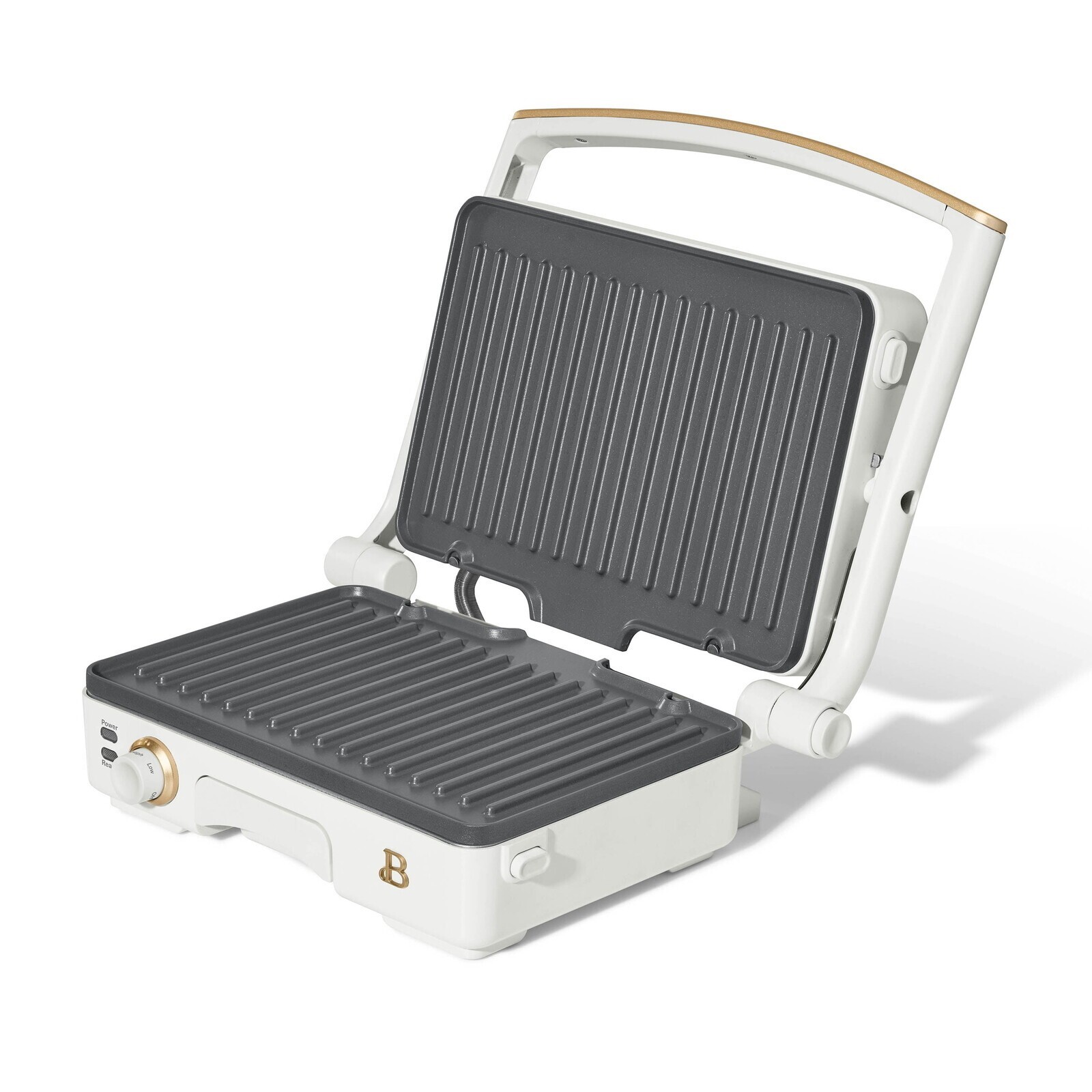 2-in-1 Panini Press & Grill Dishwasher Safe Parts Removable Cooking Kitchen Home