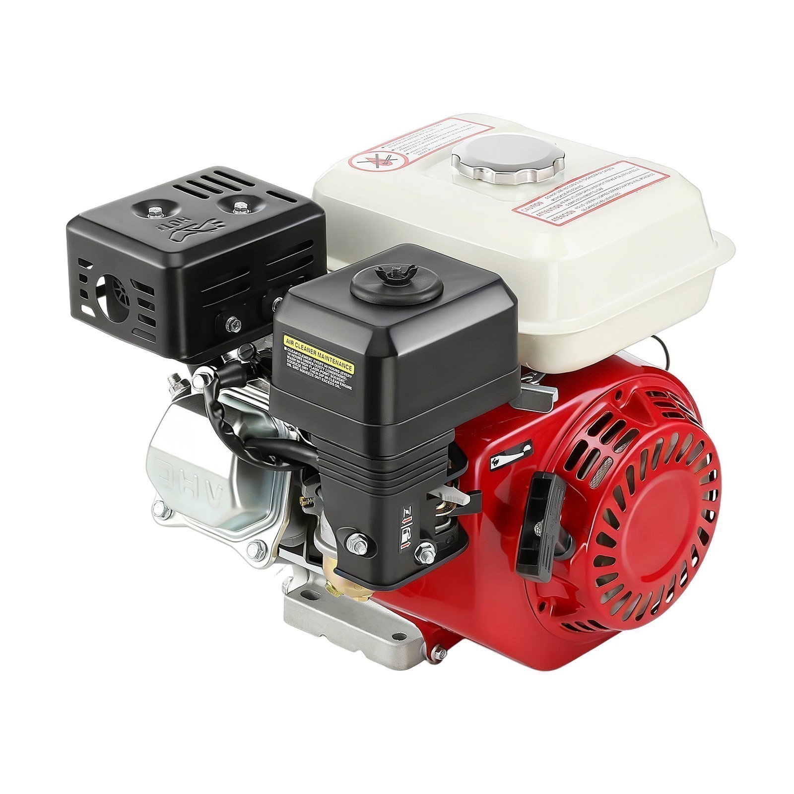 212cc 4-Stroke 7HP Manual Start Horizontal Engine For Go Kart Gas Engine Motor