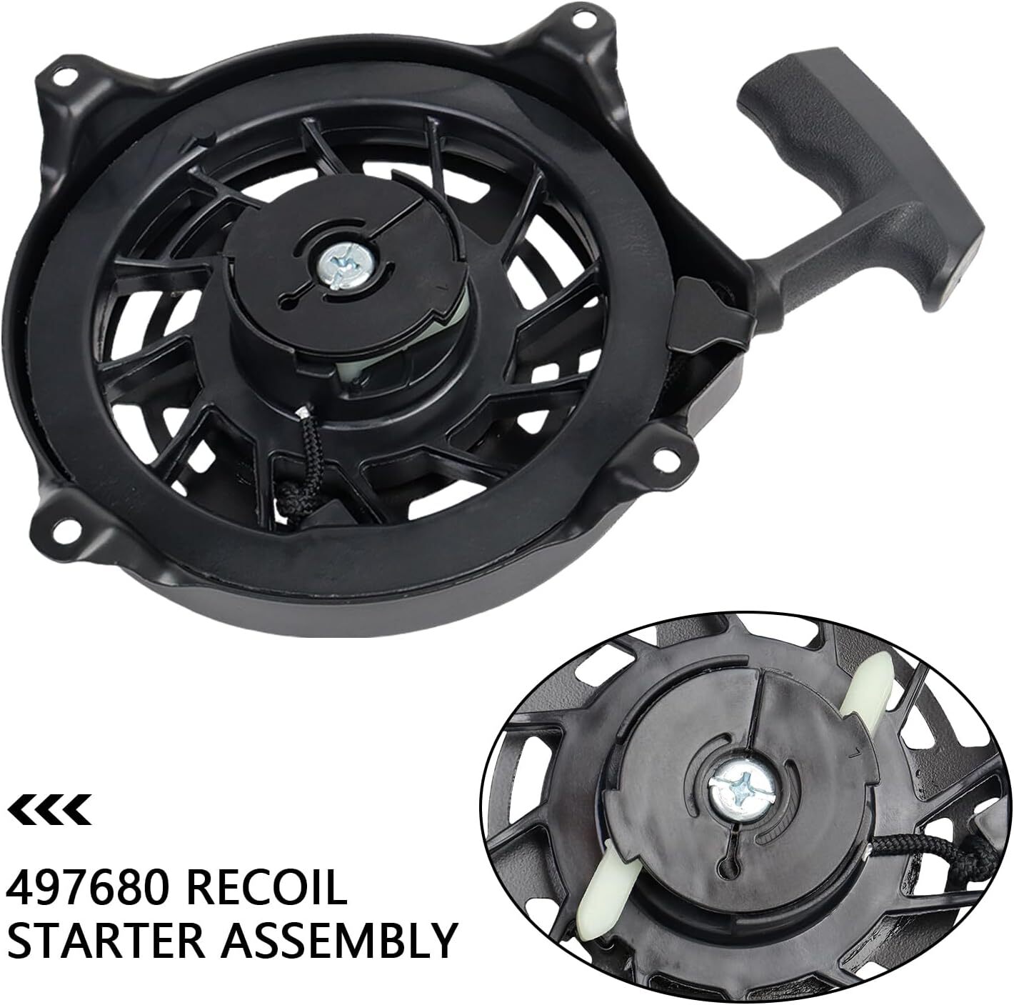 Recoil Pull Starter for BRIGGS STRATTON 497680 498144 Oregon 31-068 Rotary 12368