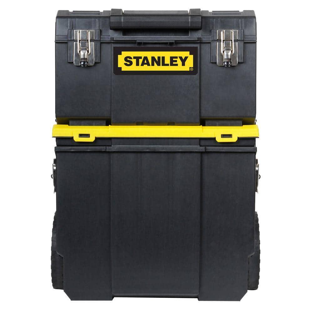 New 11 in. 3-in-1 Detachable Mobile Tool Storage Organizer Box 3-Compartments