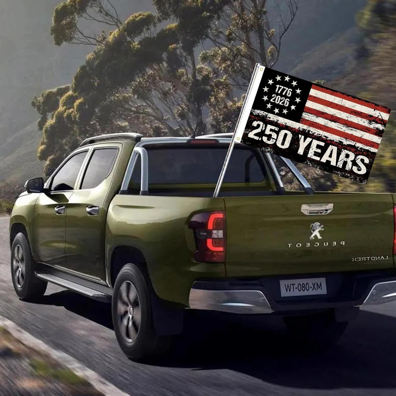 250 Years America Flag, 3X5 Ft, USA 250Th Anniversary Patriotic Design,1776-2026