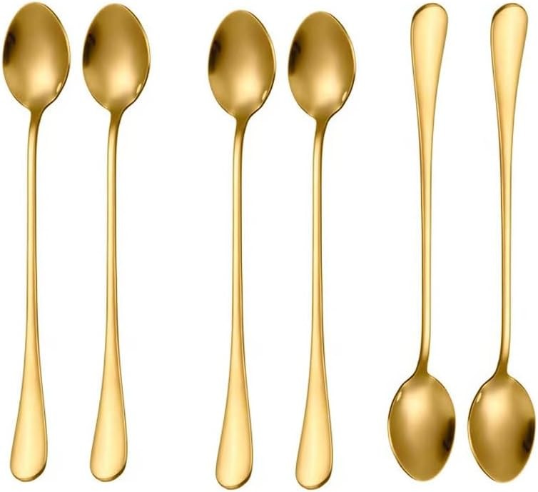 Espresso Spoons Mini Coffee Spoon 4 Inches Stainless Steel Small Spoons
