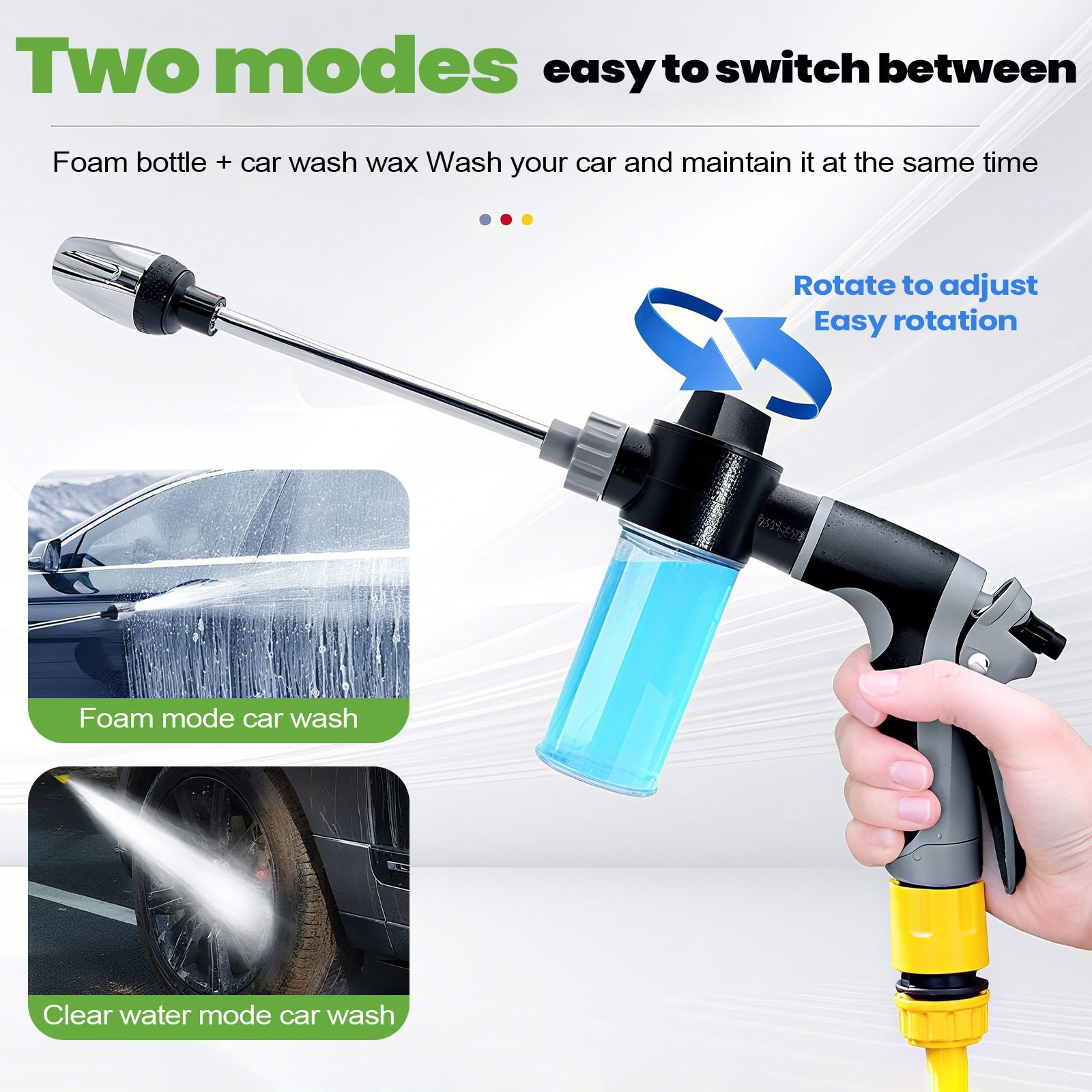 4X Stronger Deluxe Expandable Flexible Garden Hose Water Hose 25, 50, 75, 100FT