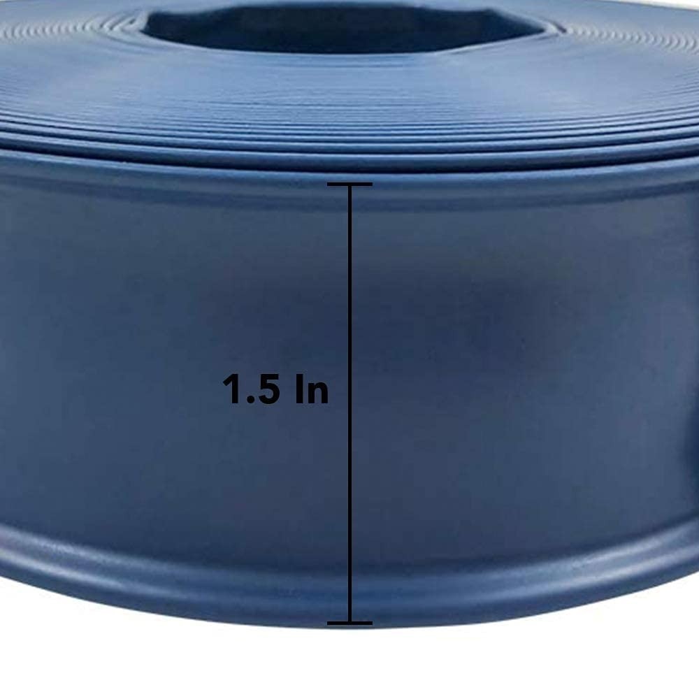 Puri Tech Pool Backwash and Drain Hose Includes Clamp and Key 1.5 in x 25 ft