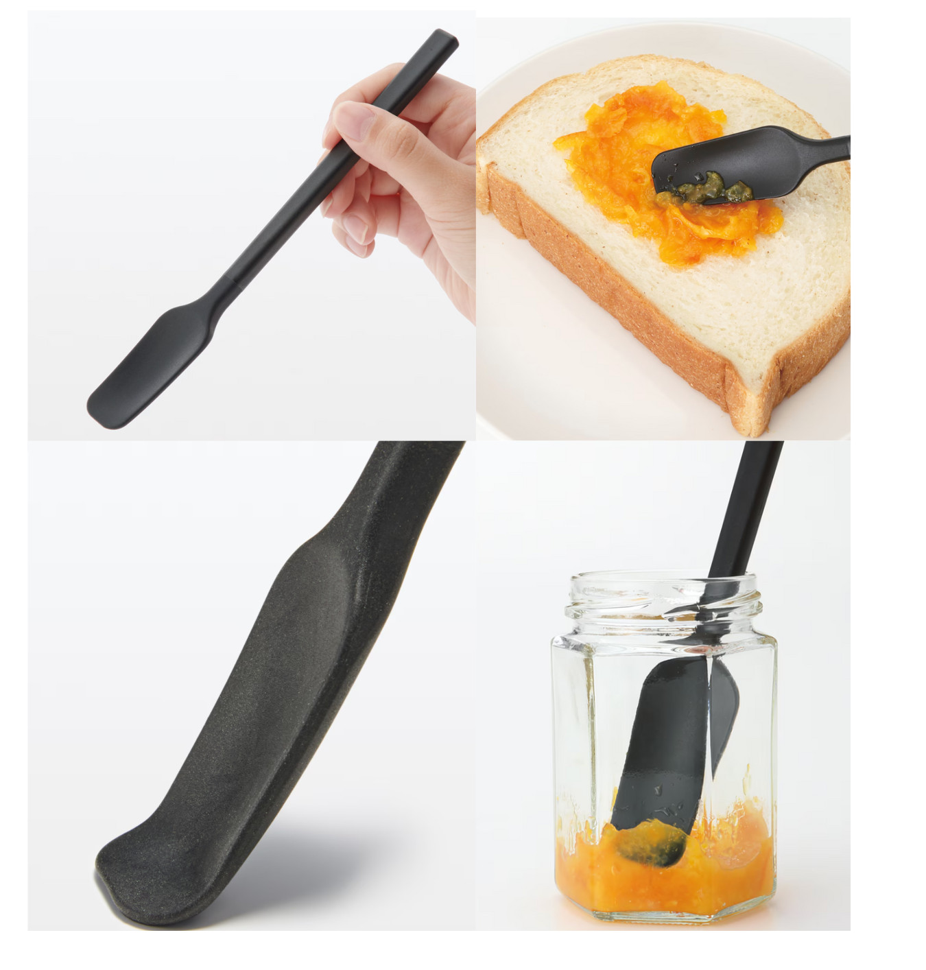 Muji Silicone Jam Spoon length 19cm (7.48 inch) from Japan