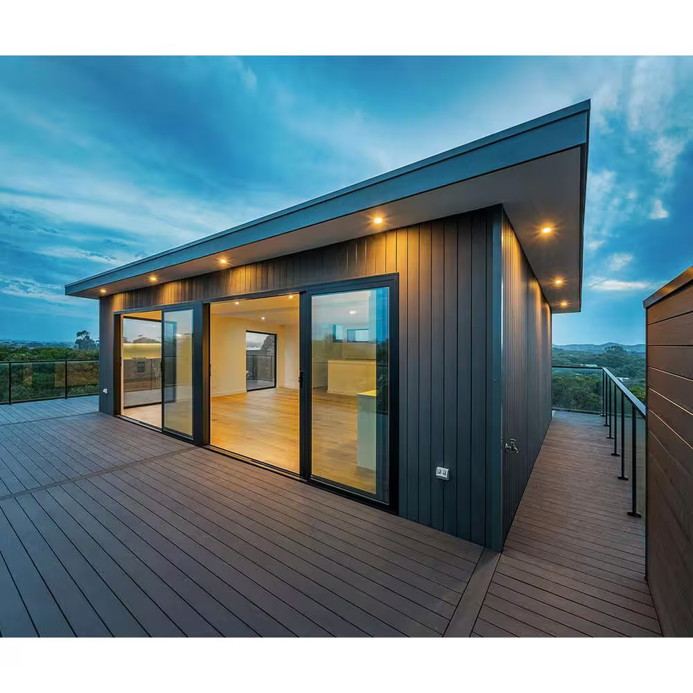 106 In. X 6.1 In. X 0.83 In. Outdoor WPC Vinyl Wall Siding Panel (Set of 4-Piece