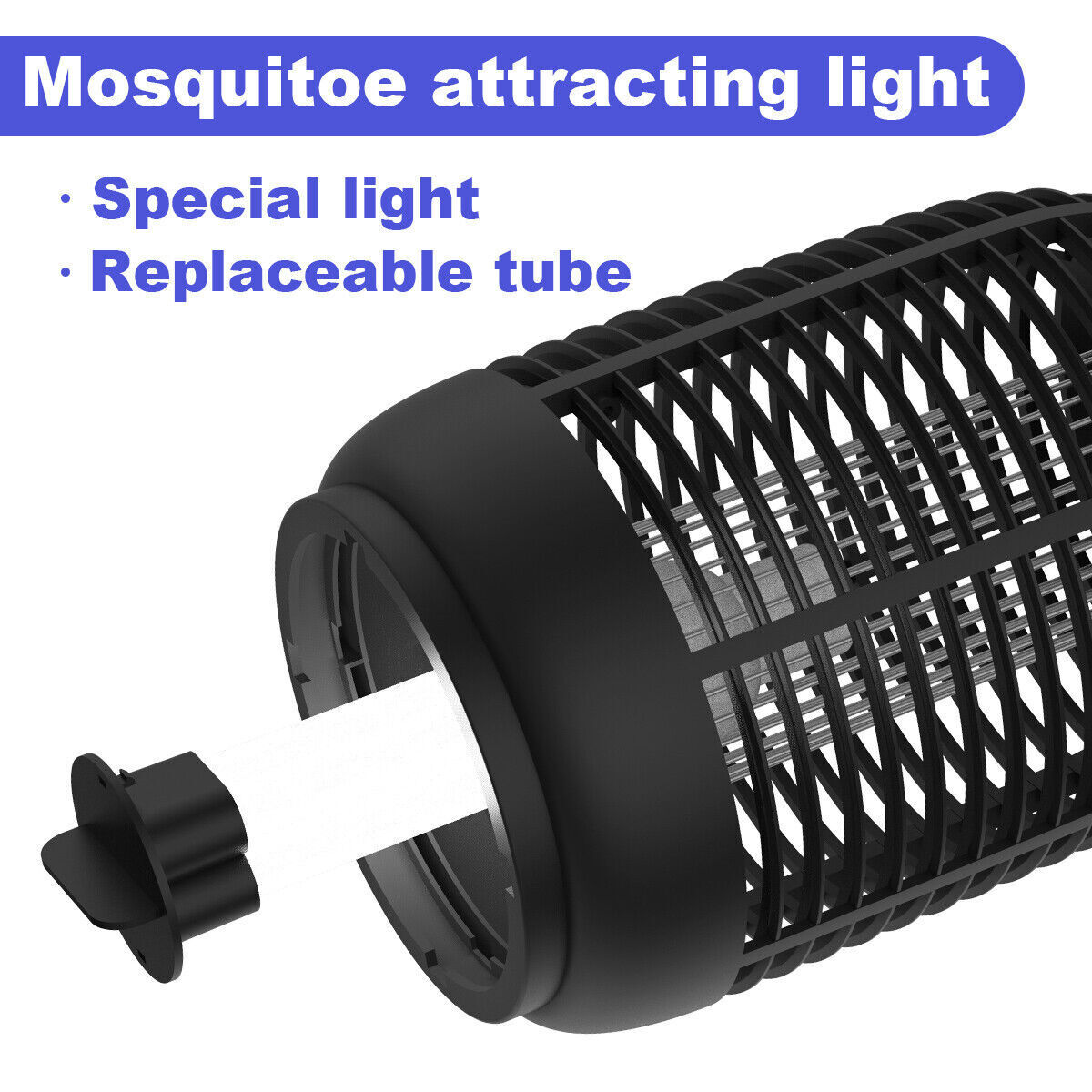Mosquito Fly Bug Insect Zapper Killer Electronic Light Trap Lamp Indoor Outdoor