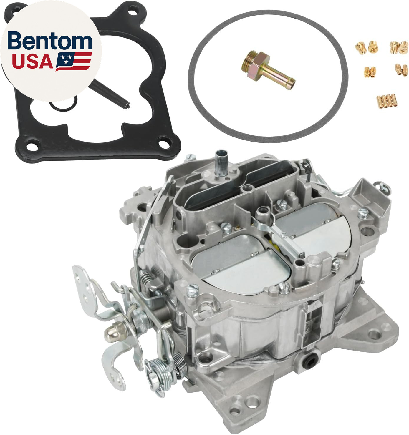 4 Barrel 750 CFM Carburetor Manual Choke Fit for Rochester Quadrajet Carburetor