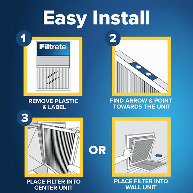 Filtrete MERV 1 Basic Basic Flat Air Filter 2 -Pack any size