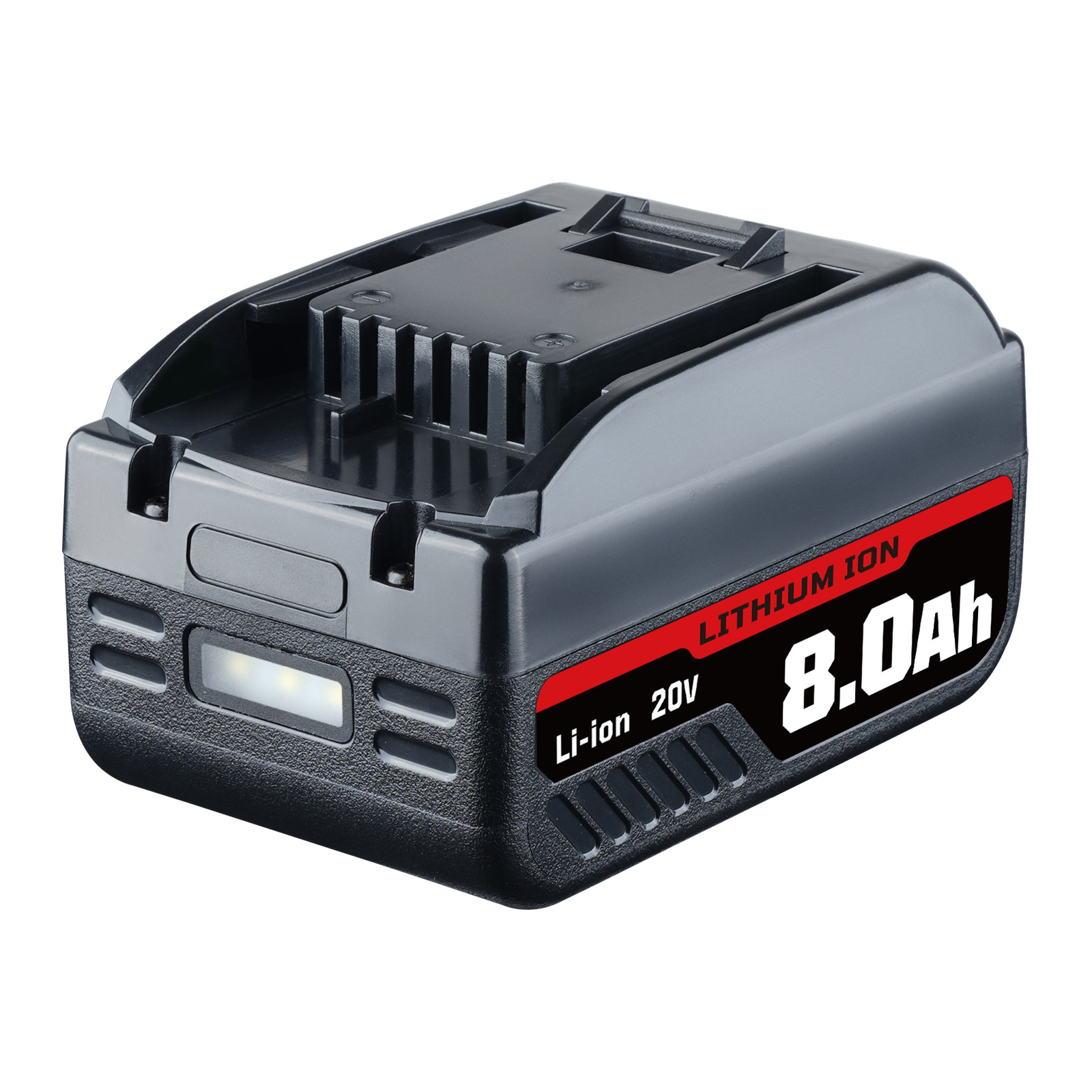 For WORX 20V 8.0Ah Battery Extend Lithium-Ion WA3525 WA3575 WA3520 PACK 8000mAh