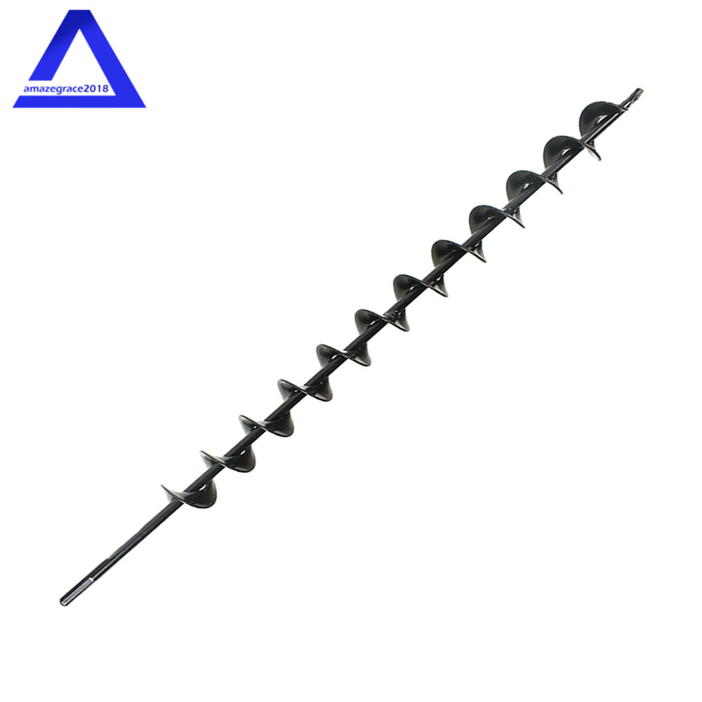 Rust-Proof Auger Drill Bit 1.75″ × 24″ Garden Plant Flower Rapid Planter Spiral