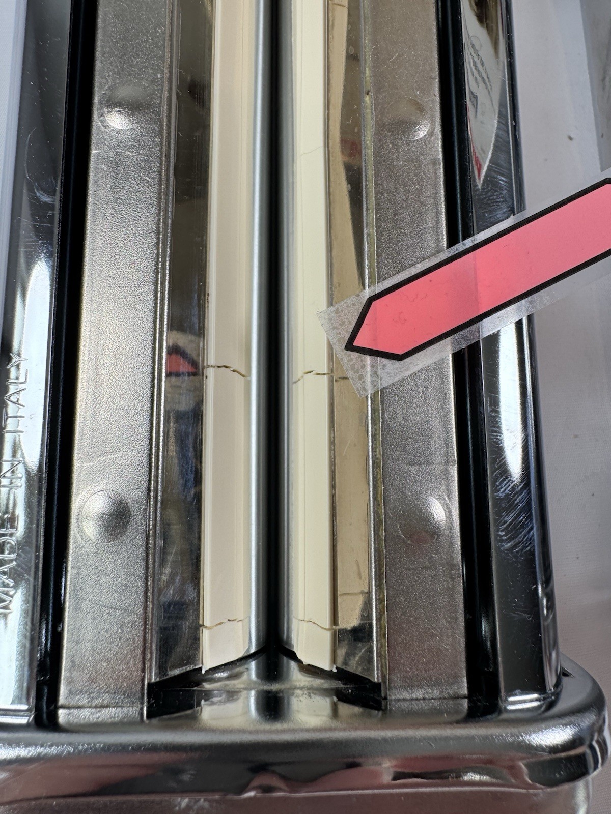 Kitchenaid 3 Piece Pasta Roller Cutter Set-See Pics + Description for Issue