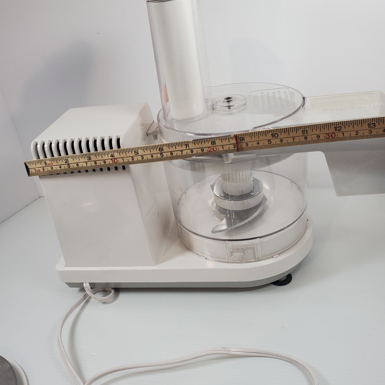 Proctor-Silex Dual Speed Food Processor Model 17520 With Attachments & Continuou