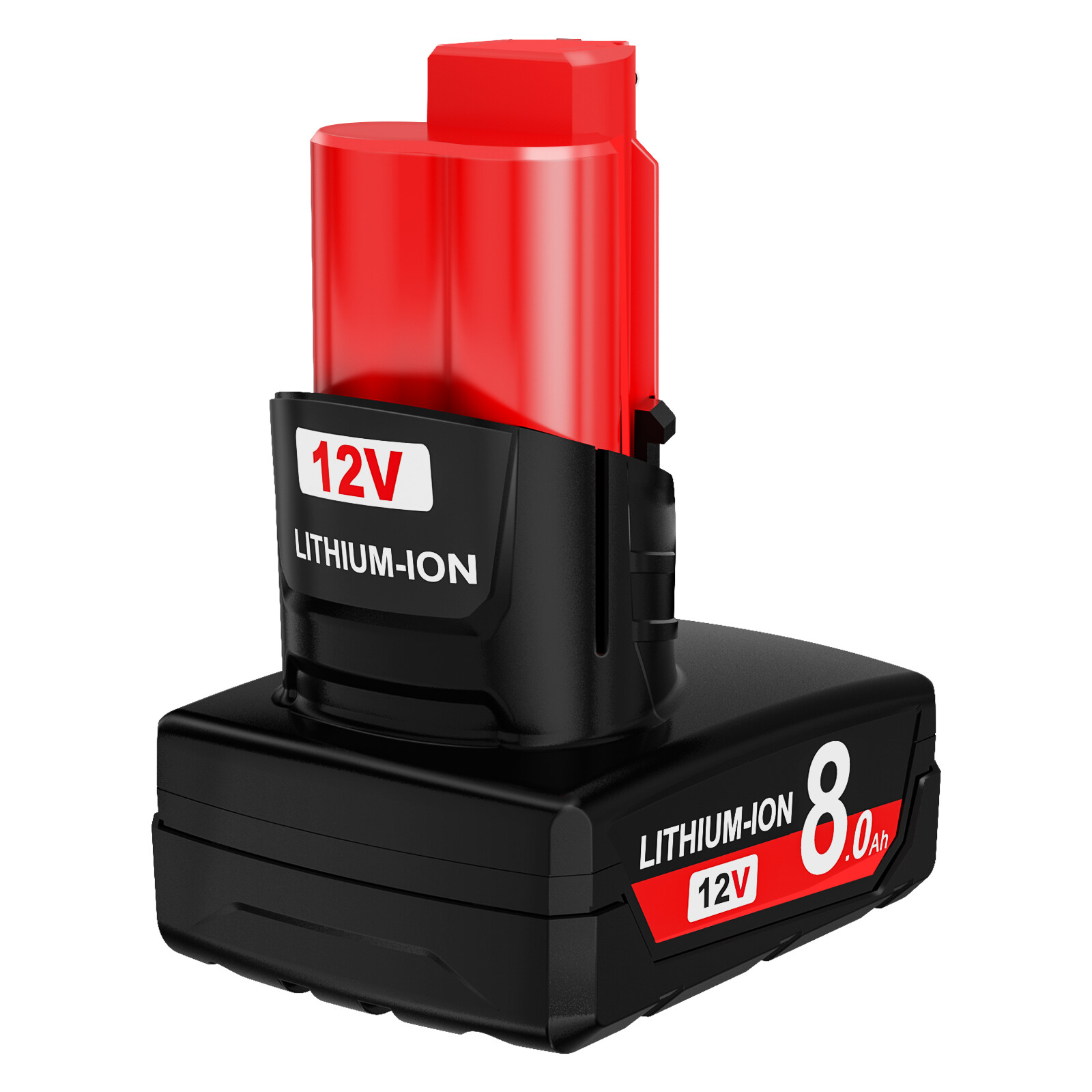 2PCS For Milwaukee 48-11-2460 For M12 LITHIUM 8.0Ah Extended Capacity Battery