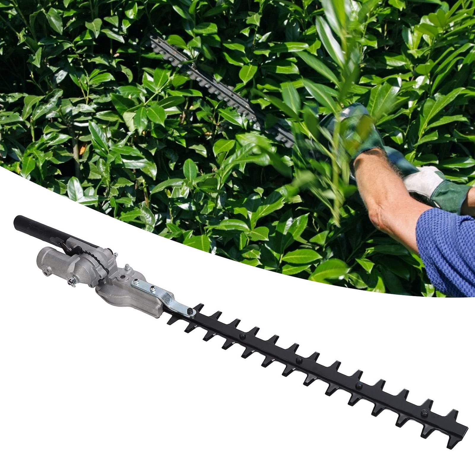 26mm Hedge Trimmer Blade Attachment for Brush Cutter, Hedge Trimmer Head with…