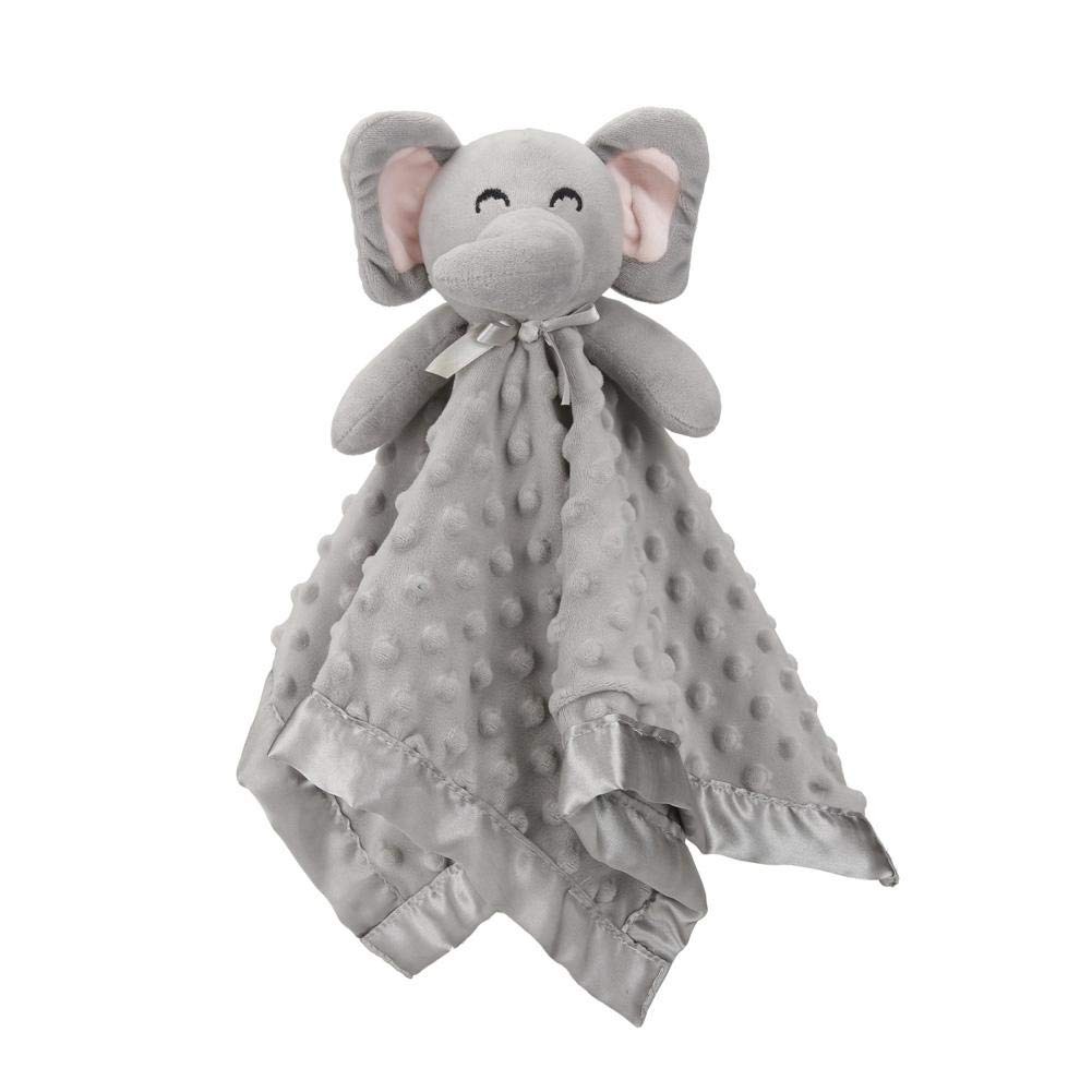Pro Goleem Elephant Security Blanket, Soft Lovey Unisex Lovie Baby Gifts for Boy