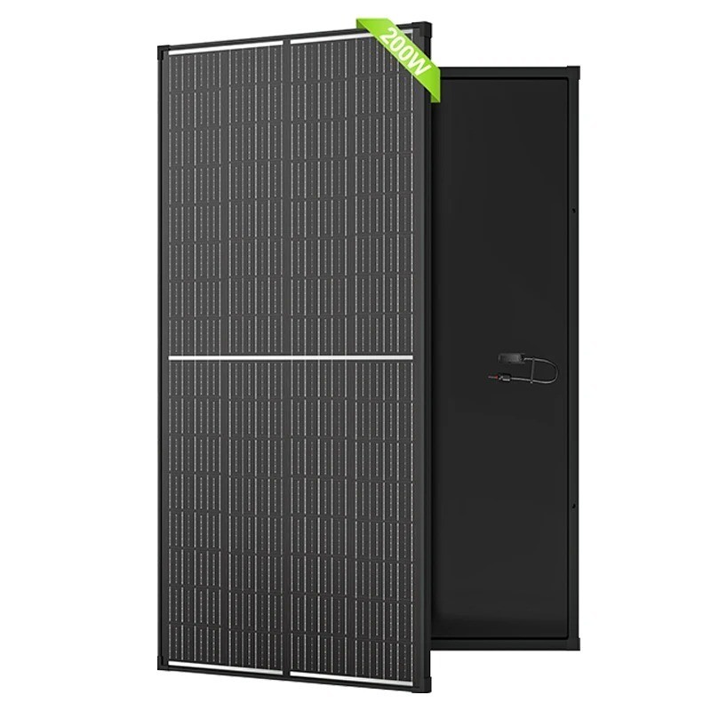 RVPOZWER 200W Solar Panel 12V Monocrystalline High Efficiency RV Marine Boat