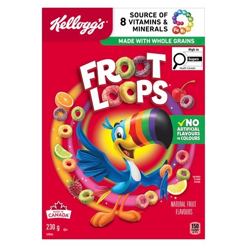 Kellogg’s Froot Loops Cereal 230 g. / 8.11 oz. x 3