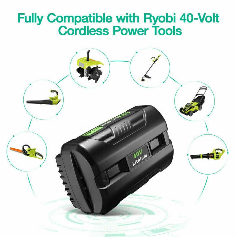 1-5PACK 8.0AH For Ryobi OP40501 40V Lithium High Capacity OP4050 OP40602 Battery