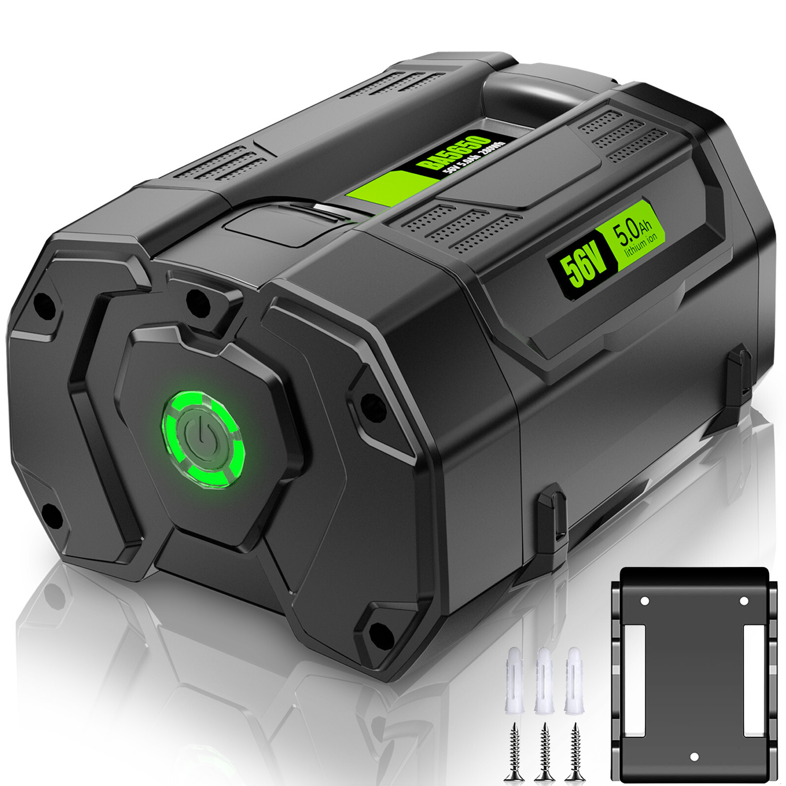 For EGO BA2800T BA5600T Power+ 56V 5.0Ah Lithium-Ion Battery 56 Volt POWER Tools