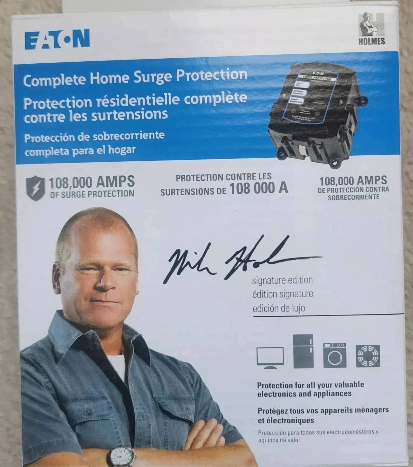 EATON CHSPT2ULTRA Ultimate Surge Protection 3rd Edition, 2.38″ Length, 5.25″