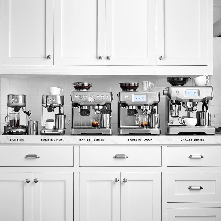 Breville Bambino Espresso Machine in Stainless Steel-Williams Sonoma|37963