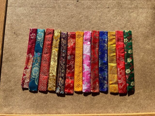 Pick Any 4 Handmade Silk Chopsticks / Sleeves For All Chopsticks–