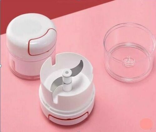 Fruit Vegetable Onion Garlic Cutter Press Manual Food Speedy Chopper Mini Slicer
