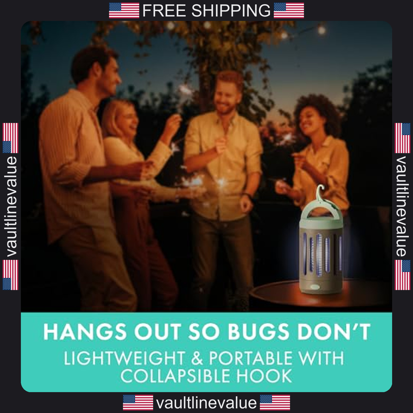 stem flying insect zapper indoor outdoor electric fly mosquito trap