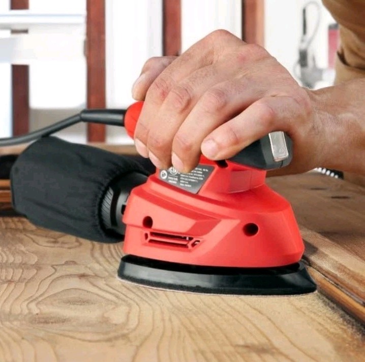 Stalwart 14000RPM Mouse Detail Electric Sander With Dust Collection System