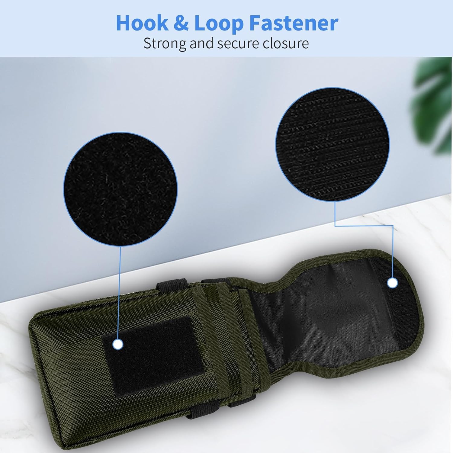 Belt Tool Pouch Multitool Organizer Holster Nylon Bag for EDC Gears Cellphone