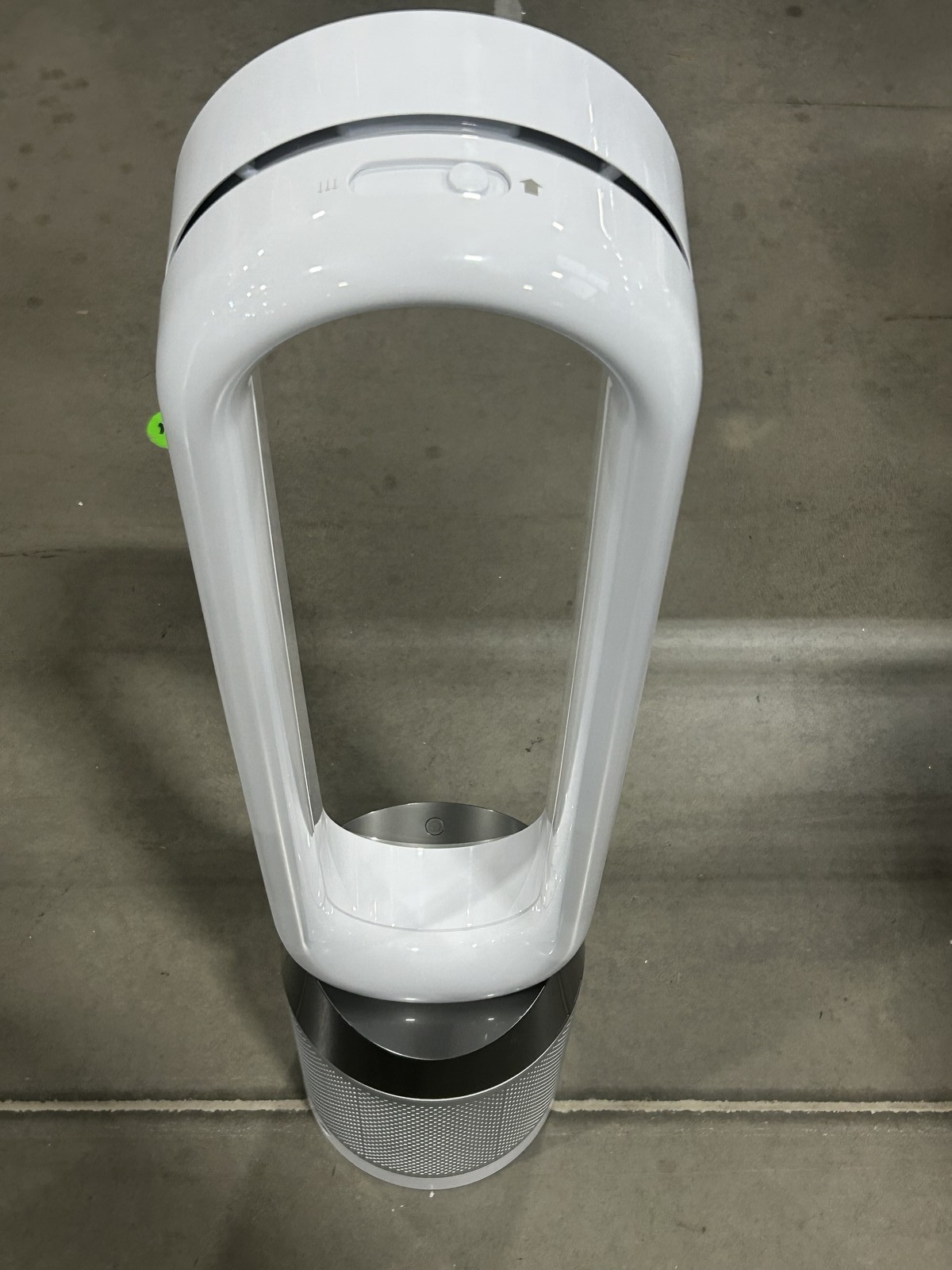 DYSON PURE COOL PURIFIER FAN REMOTE PURIFYING FAN MANUAL SWITCH ON TOP – WHITE