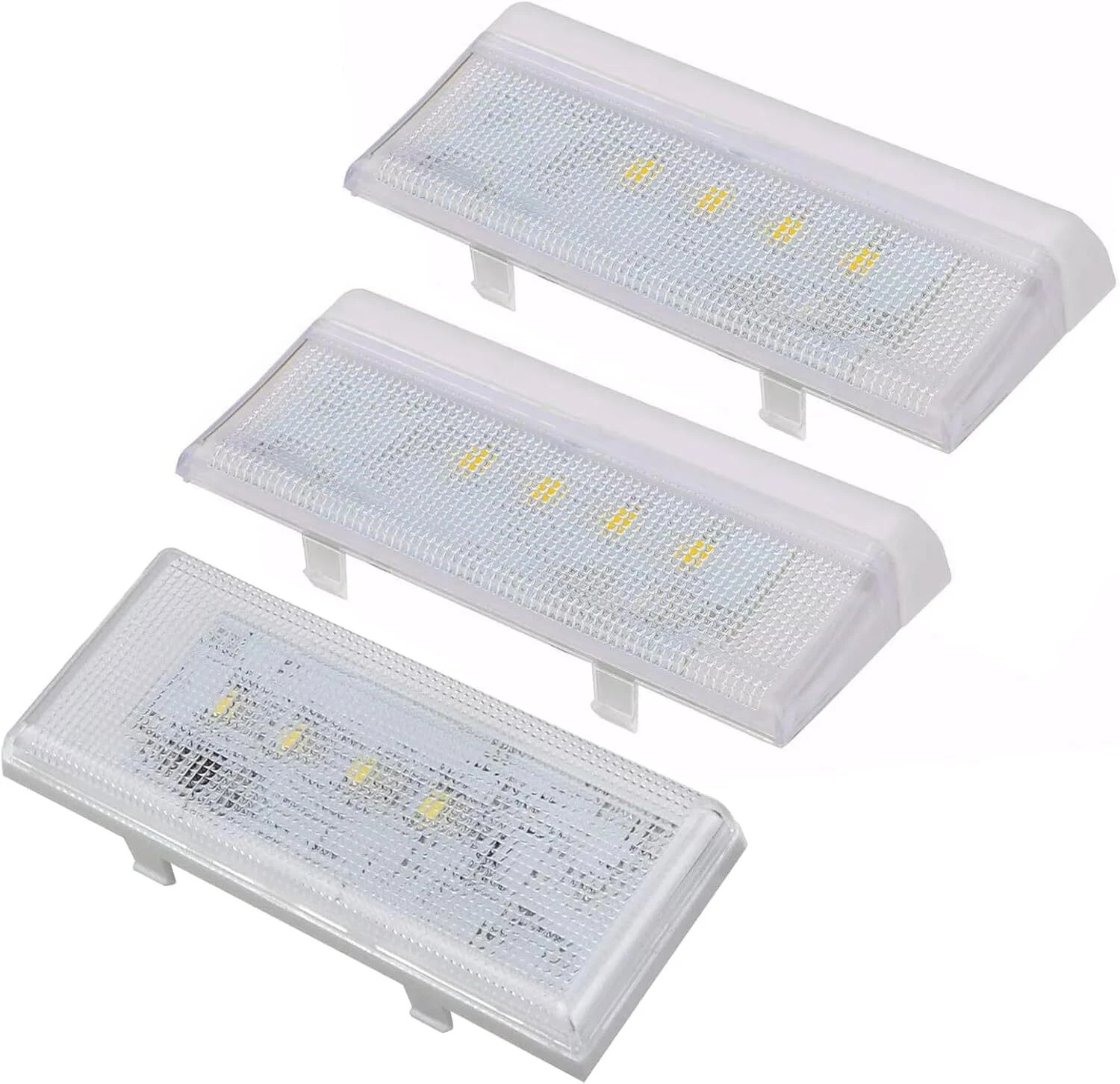 Refrigerator LED Light Set for Whirlpool Kenmore Maytag W10515058 & W10515057
