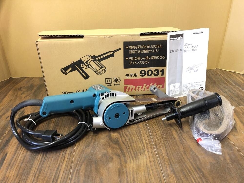Makita 9031 Belt Sander 30mm variable speed 100V Japan New 120v 2.6kg file Tool　