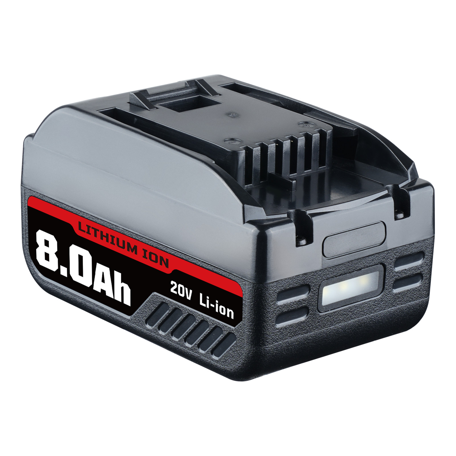 For WORX 20V 8.0Ah Battery Extend Lithium-Ion WA3525 WA3575 WA3520 PACK 8000mAh