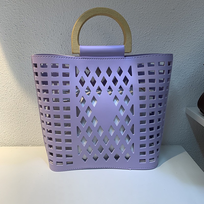 Korean Style Hollow Large-Capacity All-Match Fashionable Mother-And-Child Bag