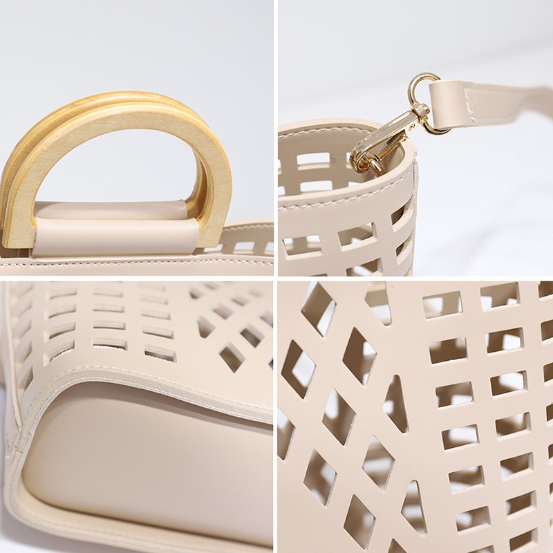 Korean Style Hollow Large-Capacity All-Match Fashionable Mother-And-Child Bag