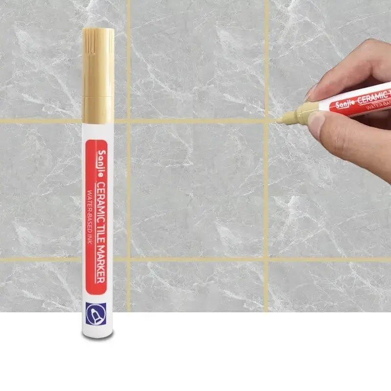 Grout Pen Waterproof Tile Gap Repair Paint Marker Mouldproof Filling Agents us