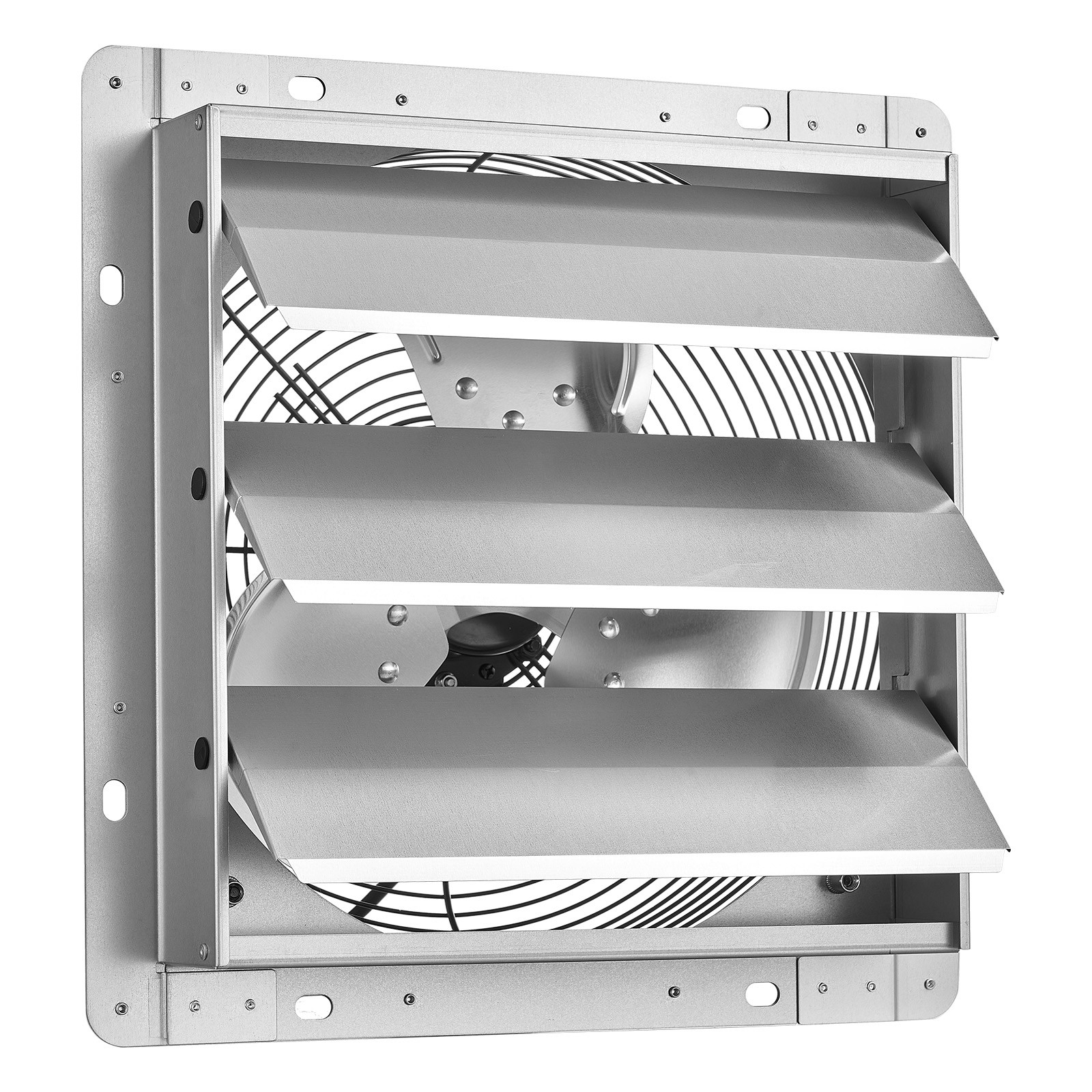 VEVOR 12 Inch Shutter Exhaust Fan Wall Mounted 1347 CFM Automatic Louvers