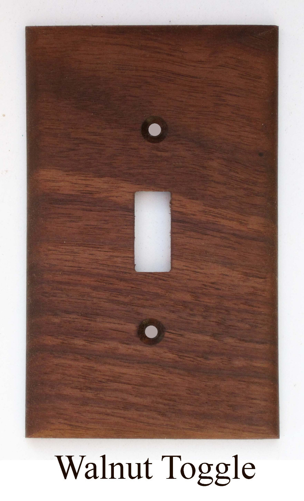 Solid Black Walnut Light Switch Plates/Covers Any Size +Custom