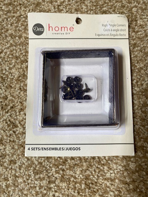 Dritz Home DIY Right Angle Corners Hardware Lot