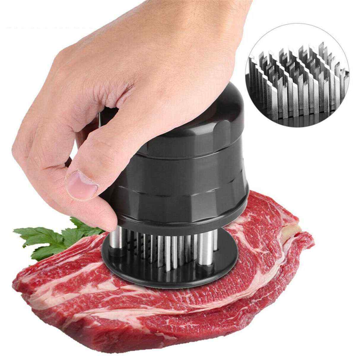 56 Blades Needle Meat Beaf Steak Tenderizer Mallet Kitchen Cooking Tools