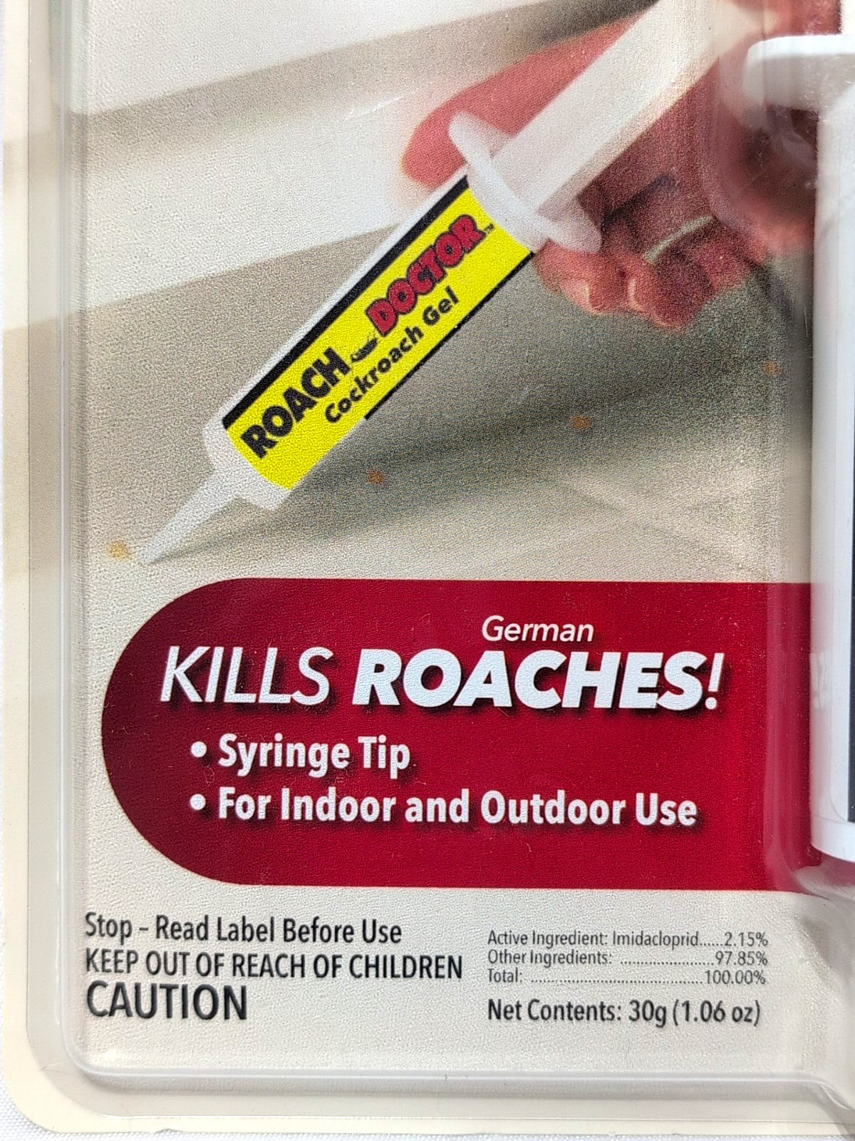 Roach Doctor Cockroach Gel Bait Ready to Use Roach Killer Fast Control