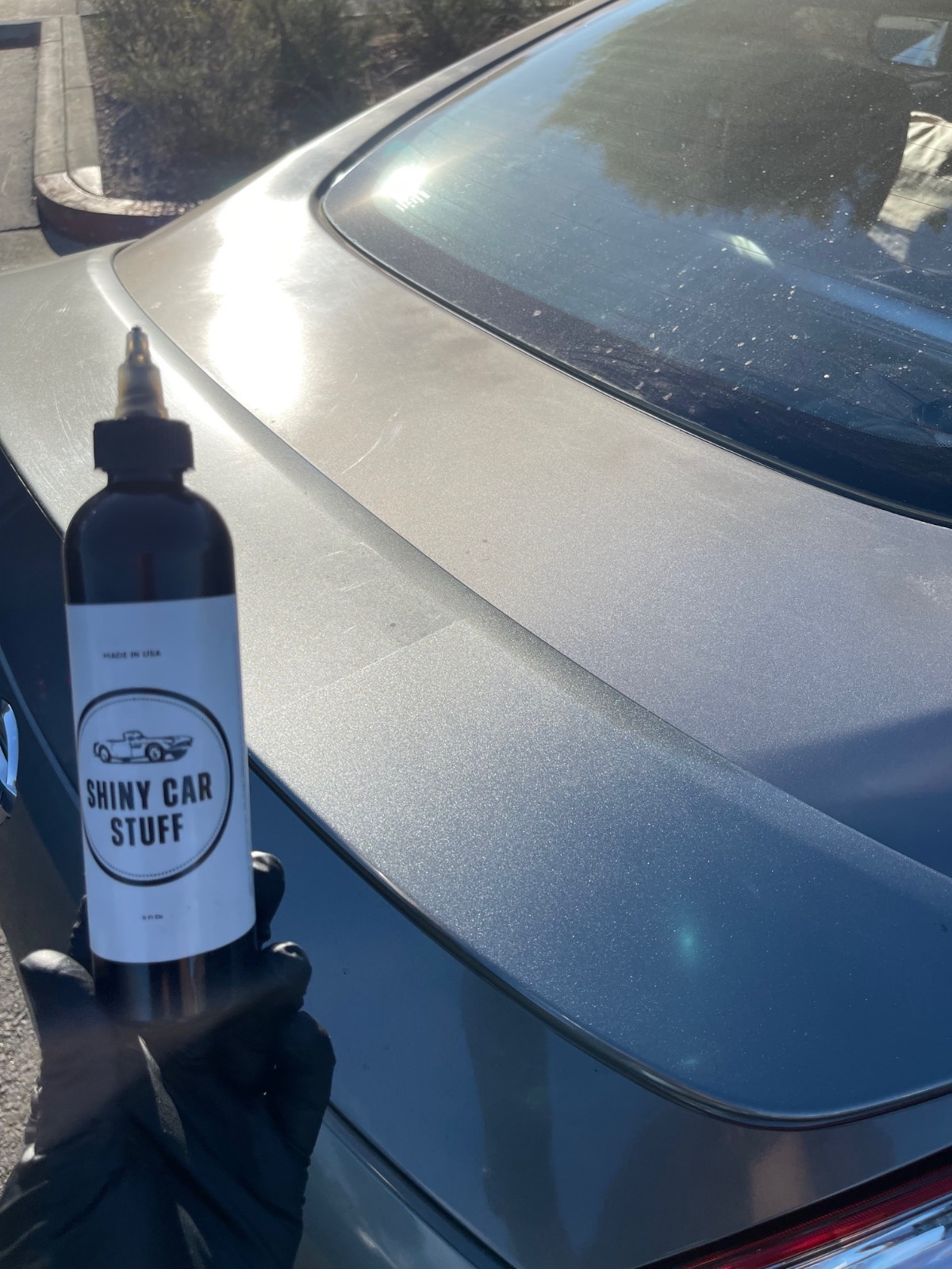 Shiny Car Stuff 8oz + 4 FREE Application Towels