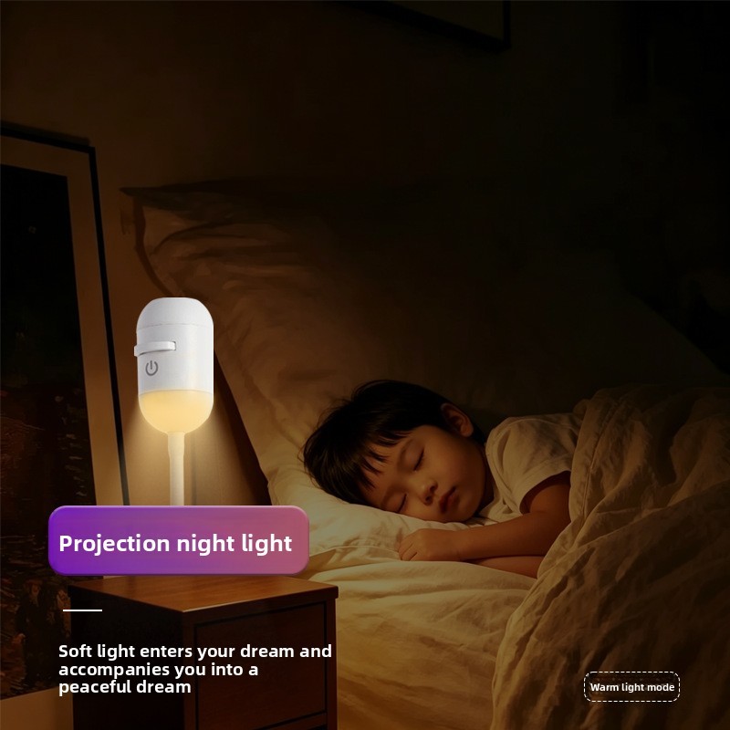 Starry Sky Galaxy Projector Night Light Wall-Mounted USB Adjustable Brightness