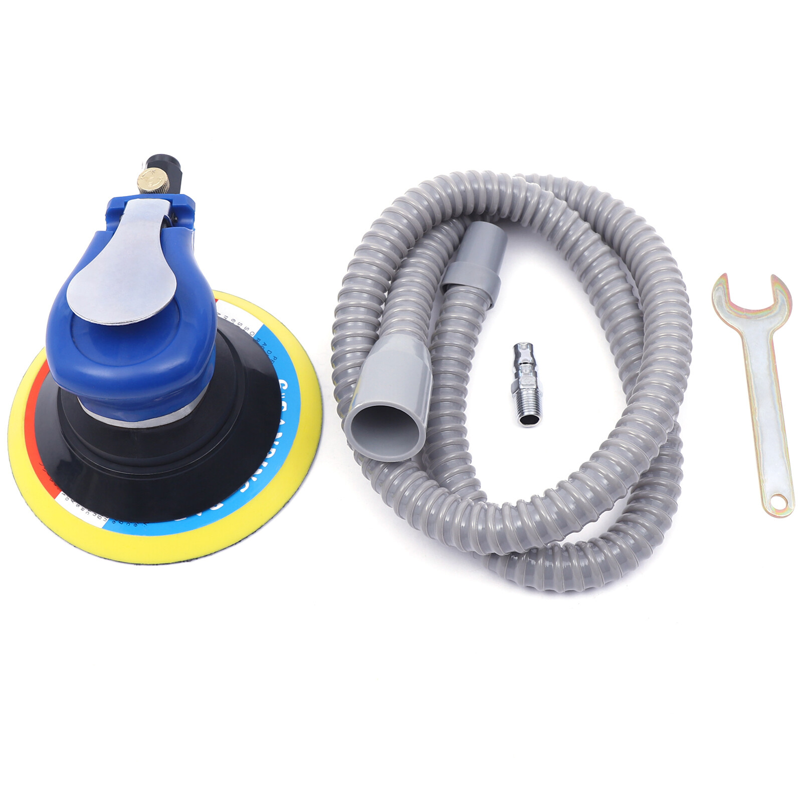 6INCH Air Palm Orbital Sander Random Hand Sanding Pneumatic Round 10000 RPM BEST
