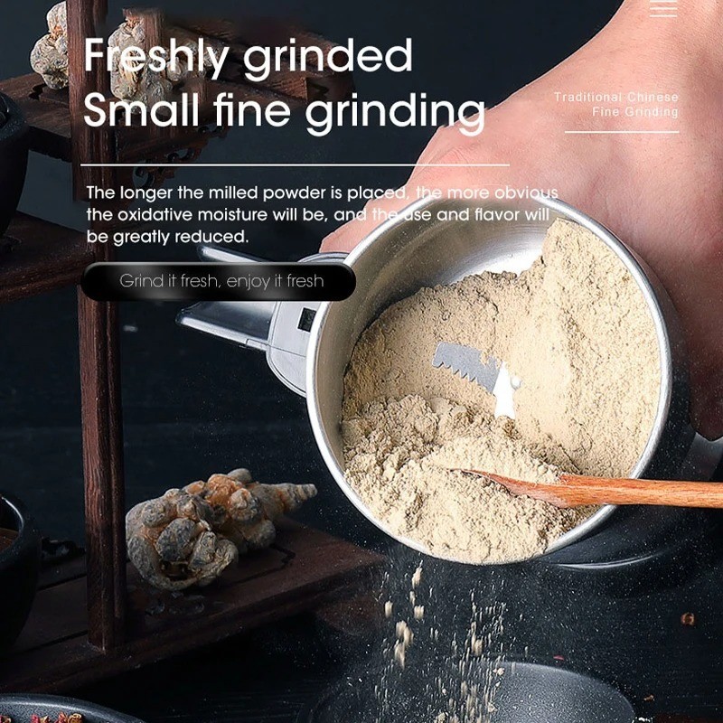 400W Electric Multifunctional Coffee Grinder Kitchen Cereal Nuts Beans Spices Gr