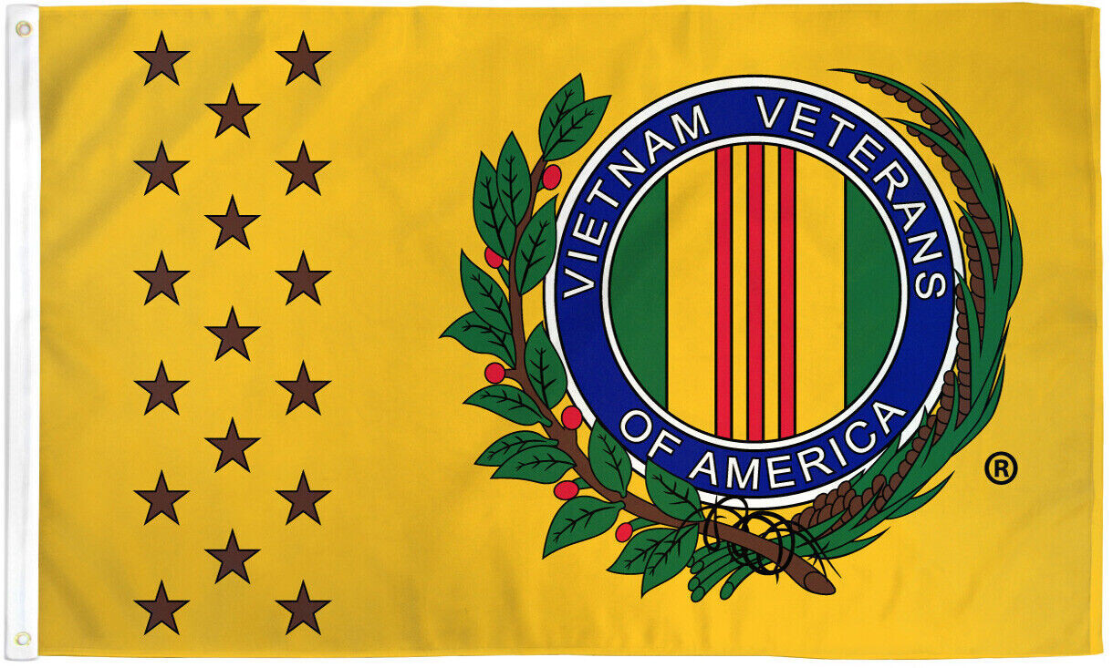 Vietnam Veterans Flag 2x3ft Veterans of Vietnam War Flag US Vet 100D