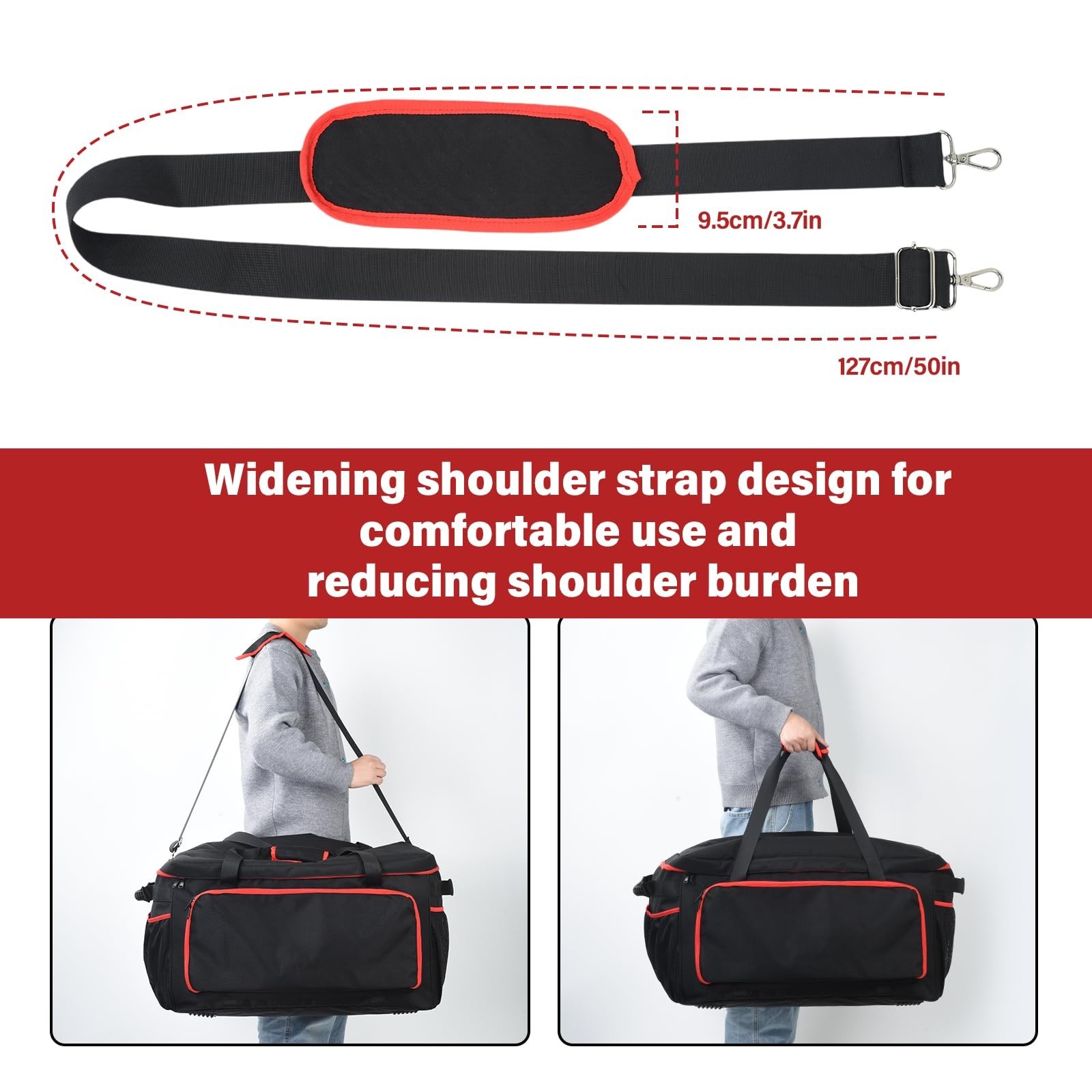 Large Capacity Grill Tool Storage Bag | Heavy-Duty Utensil Organizer for BBQ, Ca